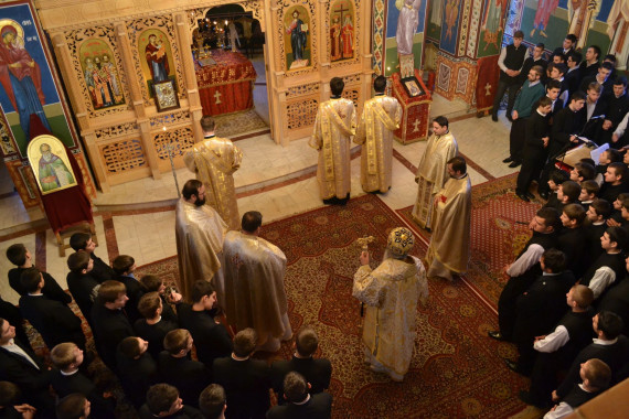 Foto de la Sf. Liturghie, vizita 2012